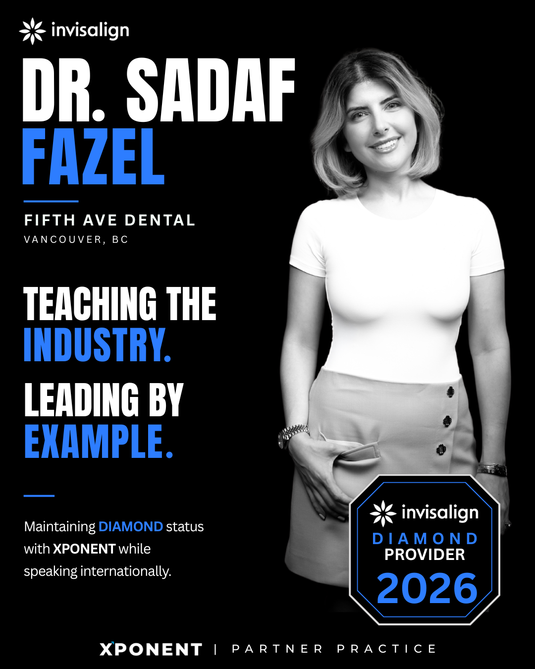 Dr. Sadaf Fazel, Fifth Avenue Dental — Invisalign Diamond Provider