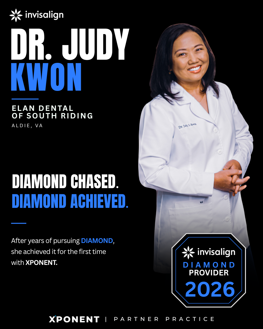 Dr. Judy Kwon, Elan Dental of South Riding — Invisalign Diamond Provider